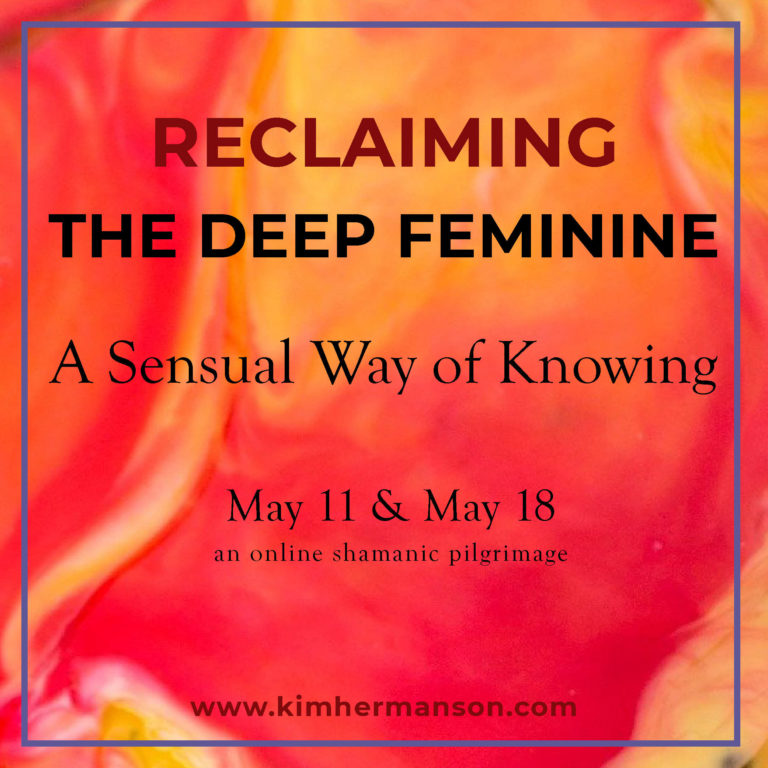 Reclaiming a sensual way of knowing