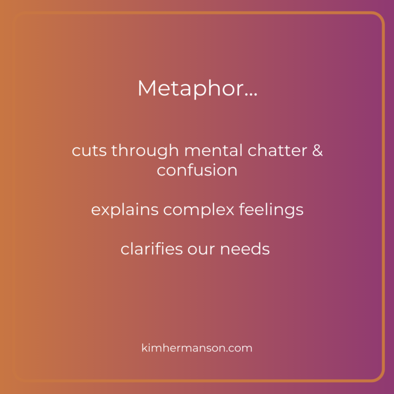 How metaphor reveals truth and guides us forward