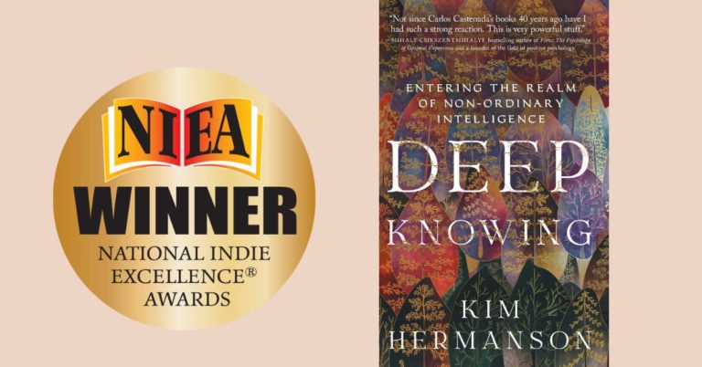 Just found out my new book Deep Knowing won a National Indie Excellence Award!!!!!