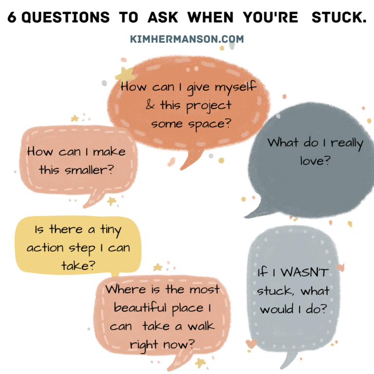 6 questions to ask when you’re stuck